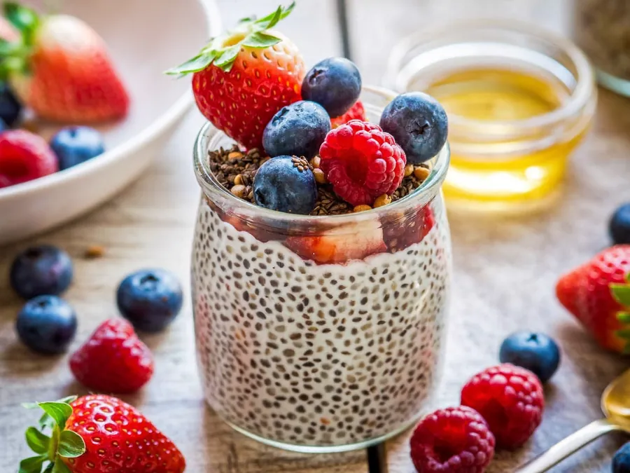 Avena Overnight con Frutos Rojos
