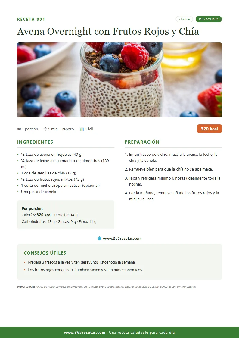 Receta de ejemplo
